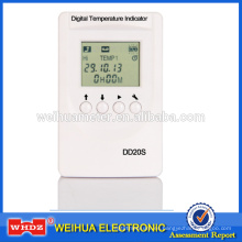 Termómetro digital con registrador de temperatura para alimentos para medicamentos para vacunas y transporte DD20S